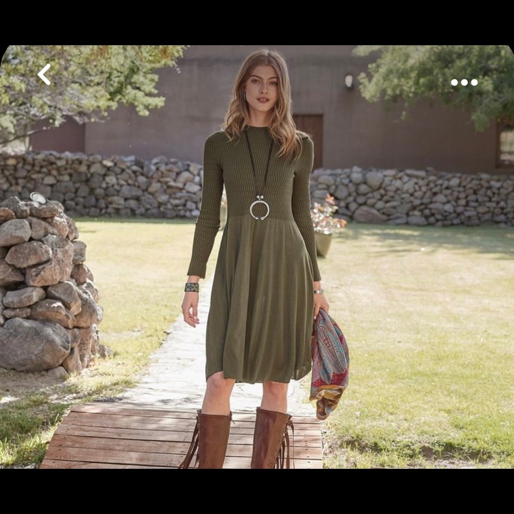 Sundance Nature’s Hue Sweater Dress